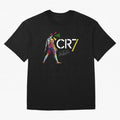 Cr7 Cristiano Ronaldo Signature Oversized T-Shirt Capture FIFA World Cup 2026 Group Stage Inspired by Neymar, England and Germany Energy, Worldwide Fan Energy, Dramatic Goals, Stadium Lights and Championship Celebrations; Created for Match Day