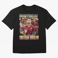 Cristiano Ronaldo Portugal Vintage Oversized T-Shirt Experience FIFA World Cup 2026 Spirit, Celebrating Netherlands, Haaland, Football Passion, Legendary Performances, Festival Vibes and Supporter Community; Great for Watch Parties, Sports Bars,