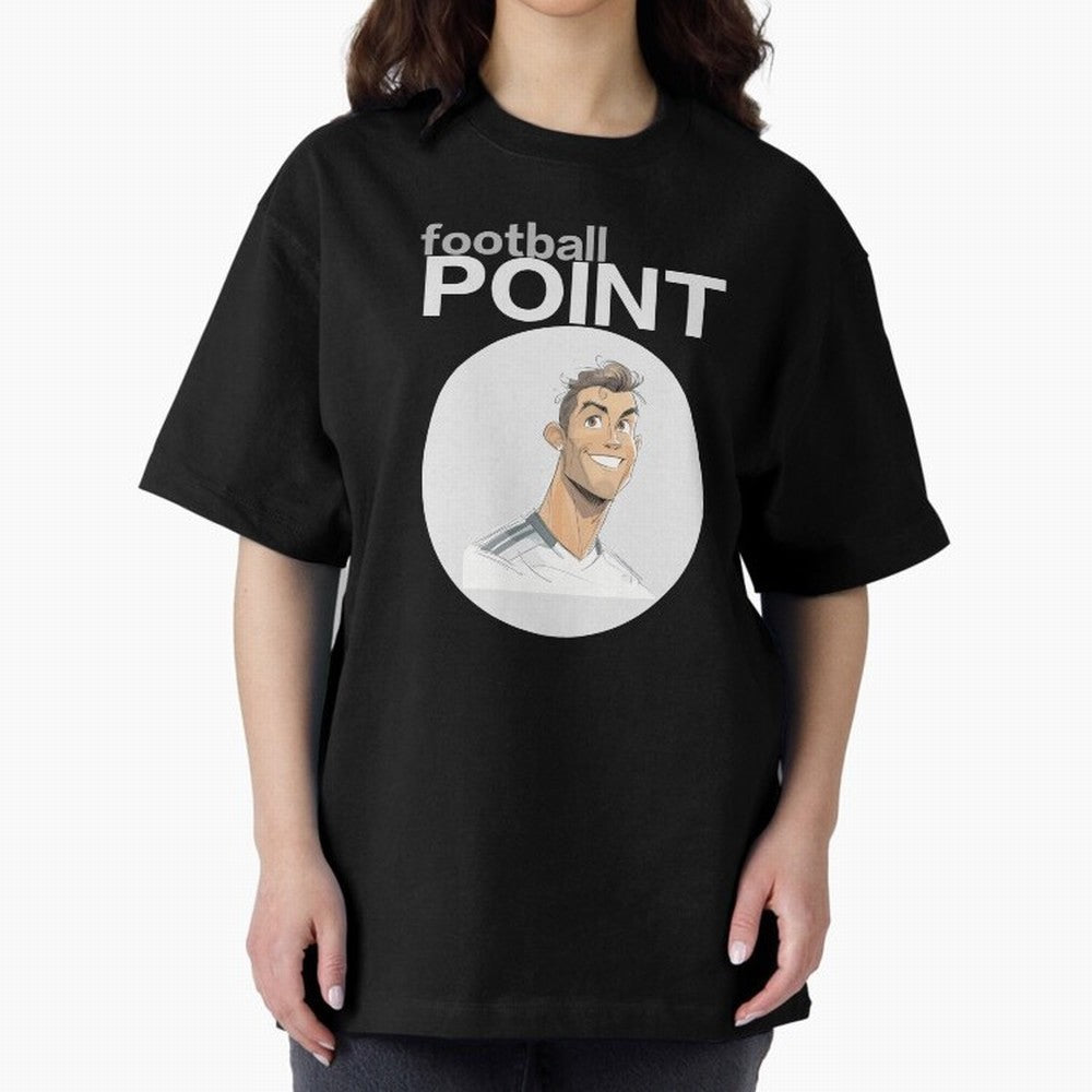 Cristiano Ronaldo POINT Oversized T-Shirt Feel the Roar of FIFA World Cup 2026 Group Stage Highlighting Mbappe and Neymar, Germany Energy, Match Day Excitement, Supporter Culture, Golden Goals and Global Football Passion; Created for Match Day