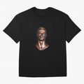 Cristiano Ronaldo Statue Oversized T-Shirt Honor the Beautiful Game during FIFA World Cup 2026 Group Stage Highlighting Messi, Argentina Energy, Championship Spirit, Famous Goals, Roaring Crowds and International Football Unity; Perfect for People