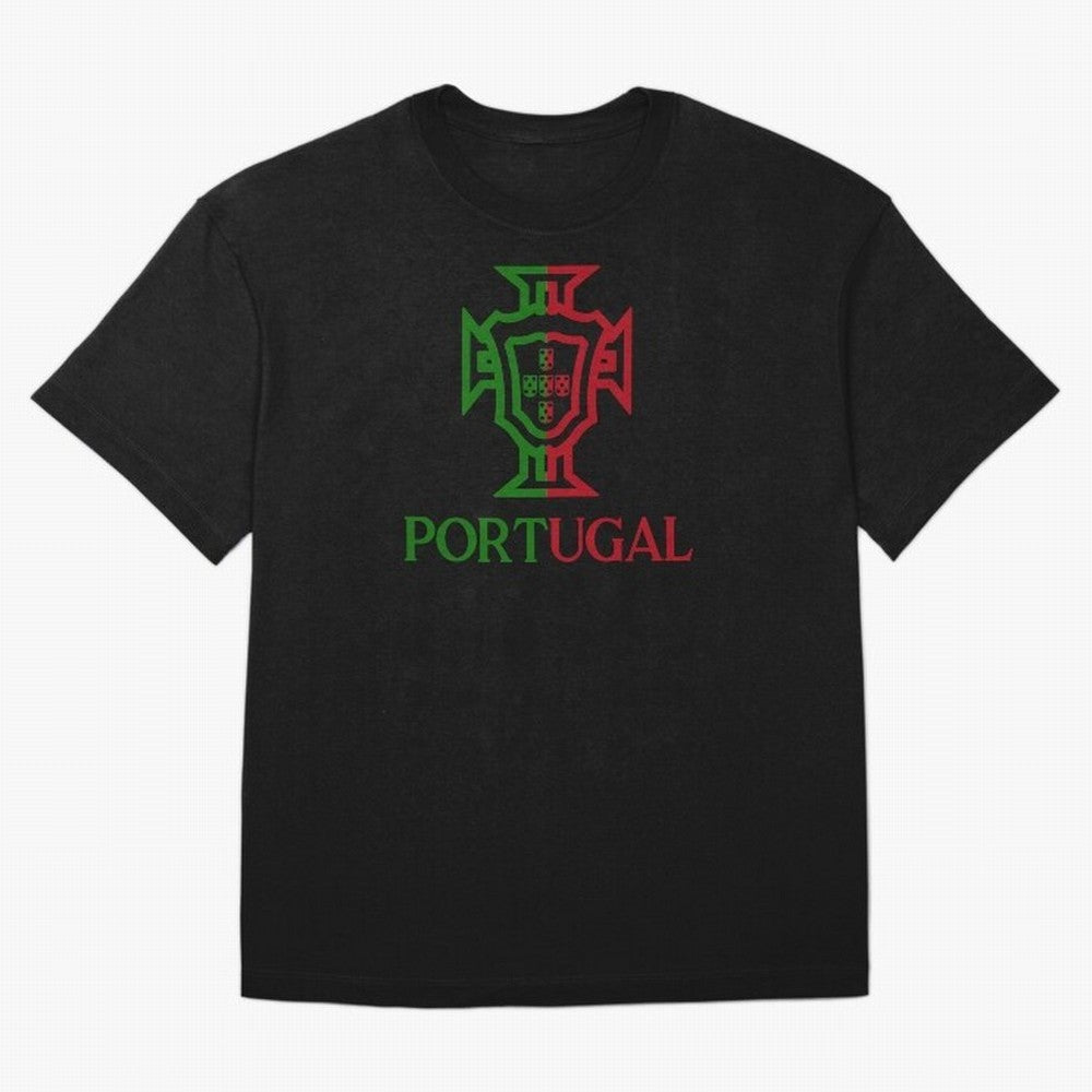 Portugal Tuga Oversized T-Shirt Feel the Trophy Chase of Global Football Passion for FIFA World Cup 2026 Group Stage, Inspired by Cristiano Ronaldo, France, Football History, Final Match Energy, Crowd Noise and Once in a Lifetime Moments; Made for