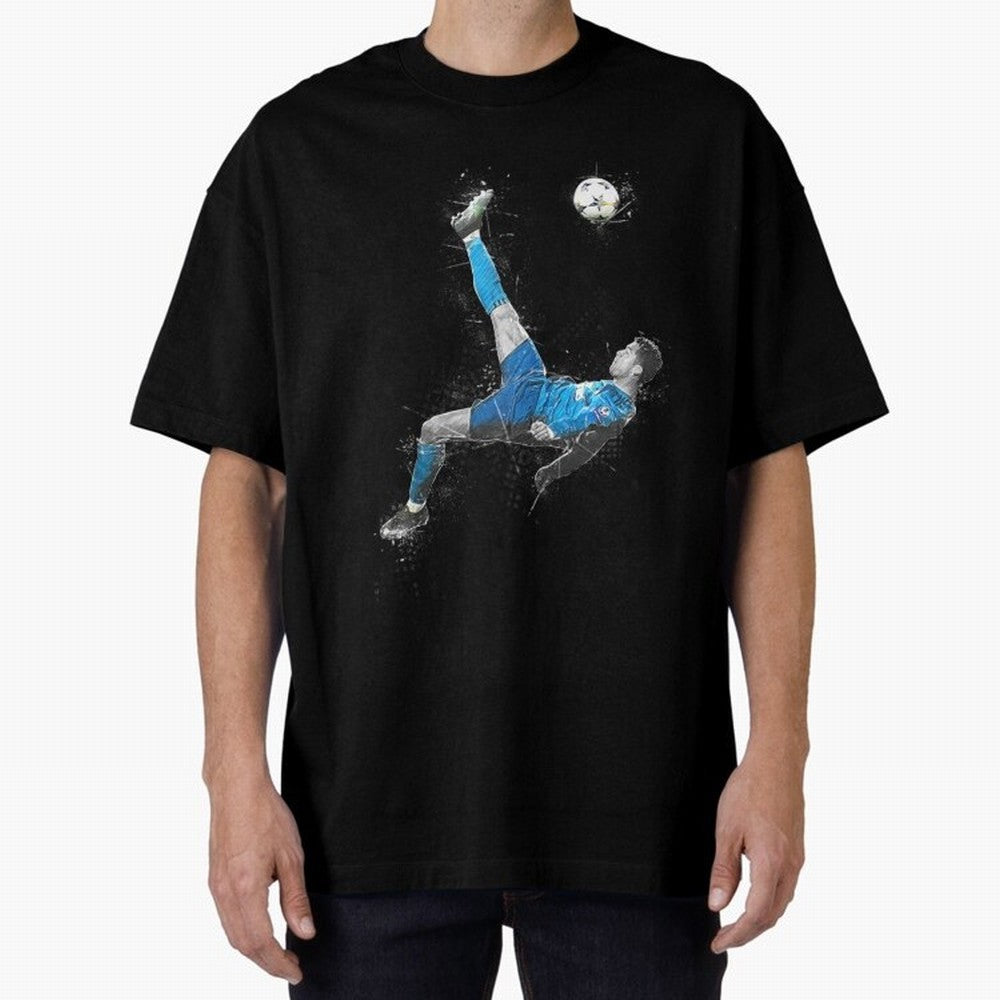 Cristiano Ronaldo Cristiano Ronaldo Oversized T-Shirt Keep the Match Day Mood of Global Football Passion for FIFA World Cup 2026 USA Canada Mexico, Featuring Messi, England and Germany, Soccer Culture, Superstar Moments, National Team Dreams and