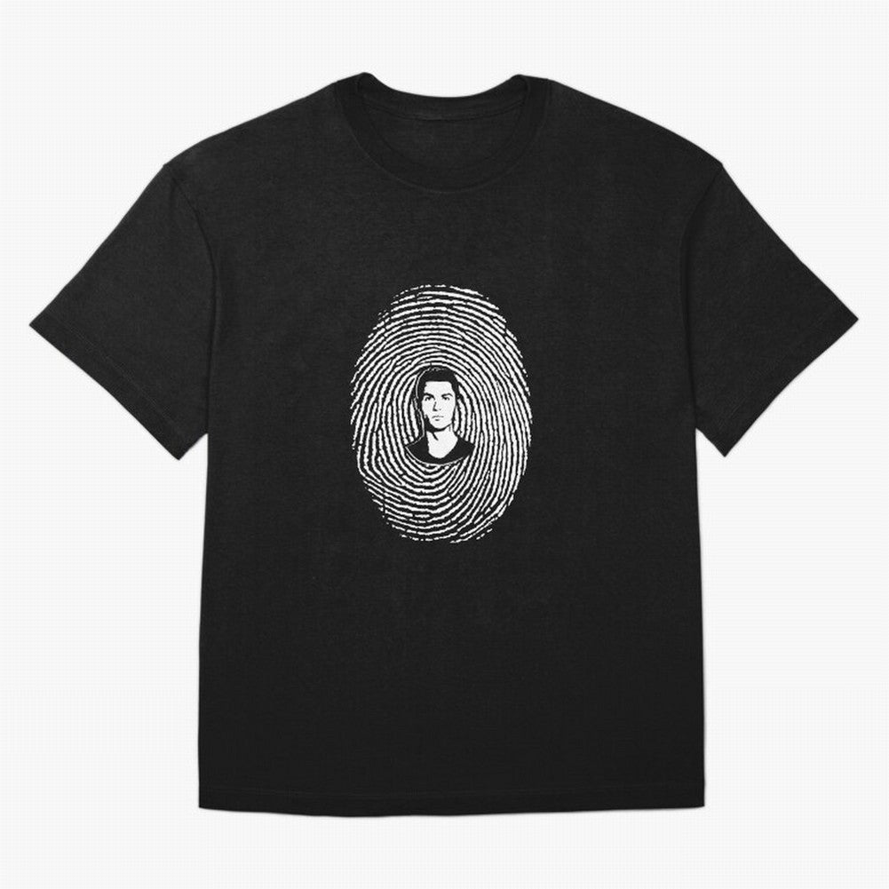 Cristiano Ronaldo fingerprint Oversized T-Shirt Support the Legends of FIFA World Cup 2026 with CR7, Portugal Energy, Supporter Pride, Iconic Celebrations, Legendary Names and Global Match Day Energy; Made for Collectors Who Enjoy Iconic Players,