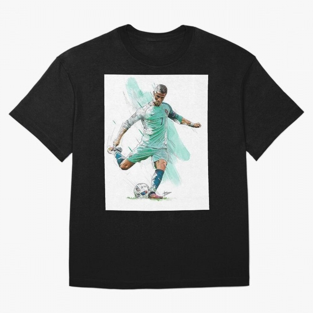 Cristiano ronaldo 7 Oversized T-Shirt Create FIFA World Cup 2026 Capturing Messi, England and Germany Energy, Goal Celebration Energy, Supporter Heritage, Football Icons and Worldwide Tournament Joy; Ideal for Fans Who Follow Messi, Cristiano