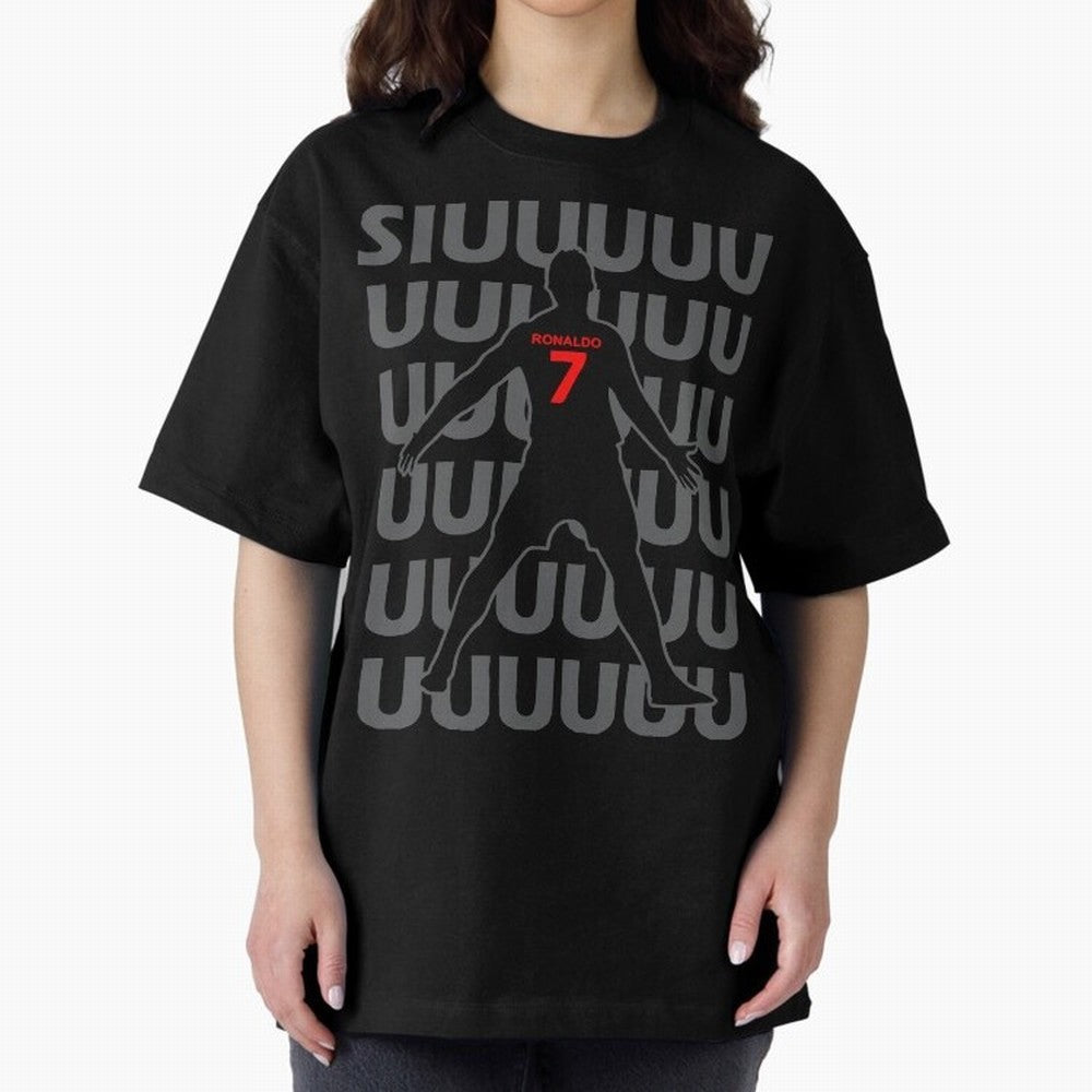 Siuuuuuu Cristiano Ronaldo Kids T-Shirt Oversized T-Shirt Fuel the Hype around the FIFA World Cup 2026 Group Stage Journey through Cristiano Ronaldo Highlights, Germany Pride, Supporter Pride, Iconic Celebrations, Legendary Names and Global Match