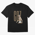 Best Seller - CR7 - Cristiano Ronaldo Merchandise Oversized T-Shirt Embrace FIFA World Cup 2026 Highlighting CR7, Brazil, Portugal and Argentina Energy, Worldwide Fan Energy, Dramatic Goals, Stadium Lights and Championship Celebrations; Perfect for