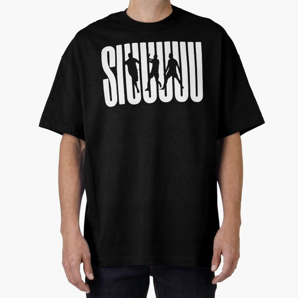 Siuuu Cristiano ronaldo CR7 funny Oversized T-Shirt Turn Every Weekend Toward FIFA World Cup 2026 Group Stage with Mbappe and Neymar, Brazil Energy, Stadium Memories, Football Loyalty, International Chants and Championship Tradition; Ideal for Fans