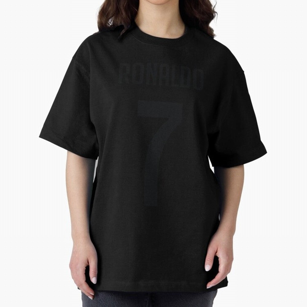 Ronaldo 7 Oversized T-Shirt Live the Energy of the FIFA World Cup 2026 Group Stage Journey through Messi and Cristiano Ronaldo Highlights, Spain Pride, Soccer Culture, Superstar Moments, National Team Dreams and Competitive Fire; Created for Match