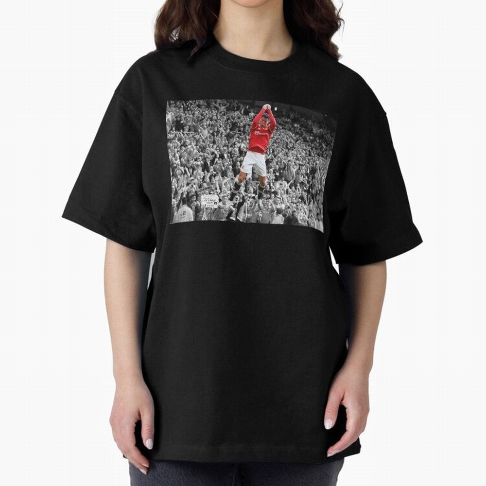 CR7 celebration Oversized T-Shirt Celebrate Unforgettable Nights in Global Football Passion for FIFA World Cup 2026 USA Canada Mexico, Built around Messi, Neymar and Mbappe, England, Soccer Culture, Superstar Moments, National Team Dreams and