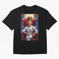 King Cristiano Ronaldo Oversized T-Shirt Remember Iconic Moments from FIFA World Cup 2026 for Fans of Neymar, Haaland and Cristiano Ronaldo and Germany, Bringing Football Passion, Legendary Performances, Festival Vibes and Supporter Community;