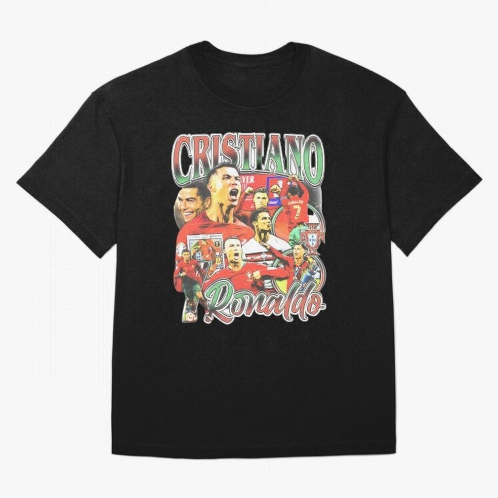 Cristiano Ronaldo Graphic Shirt Oversized T-Shirt Make Game Day About Match Day Hype around FIFA World Cup 2026 Group Stage, CR7 and Messi, Brazil, Portugal and Argentina, Football History, Final Match Energy, Crowd Noise and Once in a Lifetime