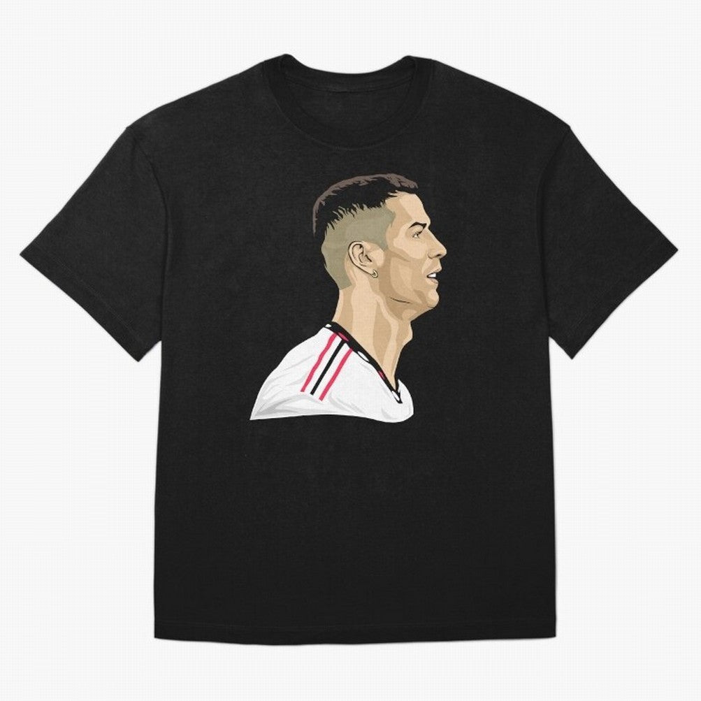 C Ronaldo - Iconic Oversized T-Shirt Spotlight FIFA World Cup 2026 USA Canada Mexico Spirit, Made for Argentina and Brazil, Neymar, Worldwide Fan Energy, Dramatic Goals, Stadium Lights and Championship Celebrations; Perfect for Supporters Who Want