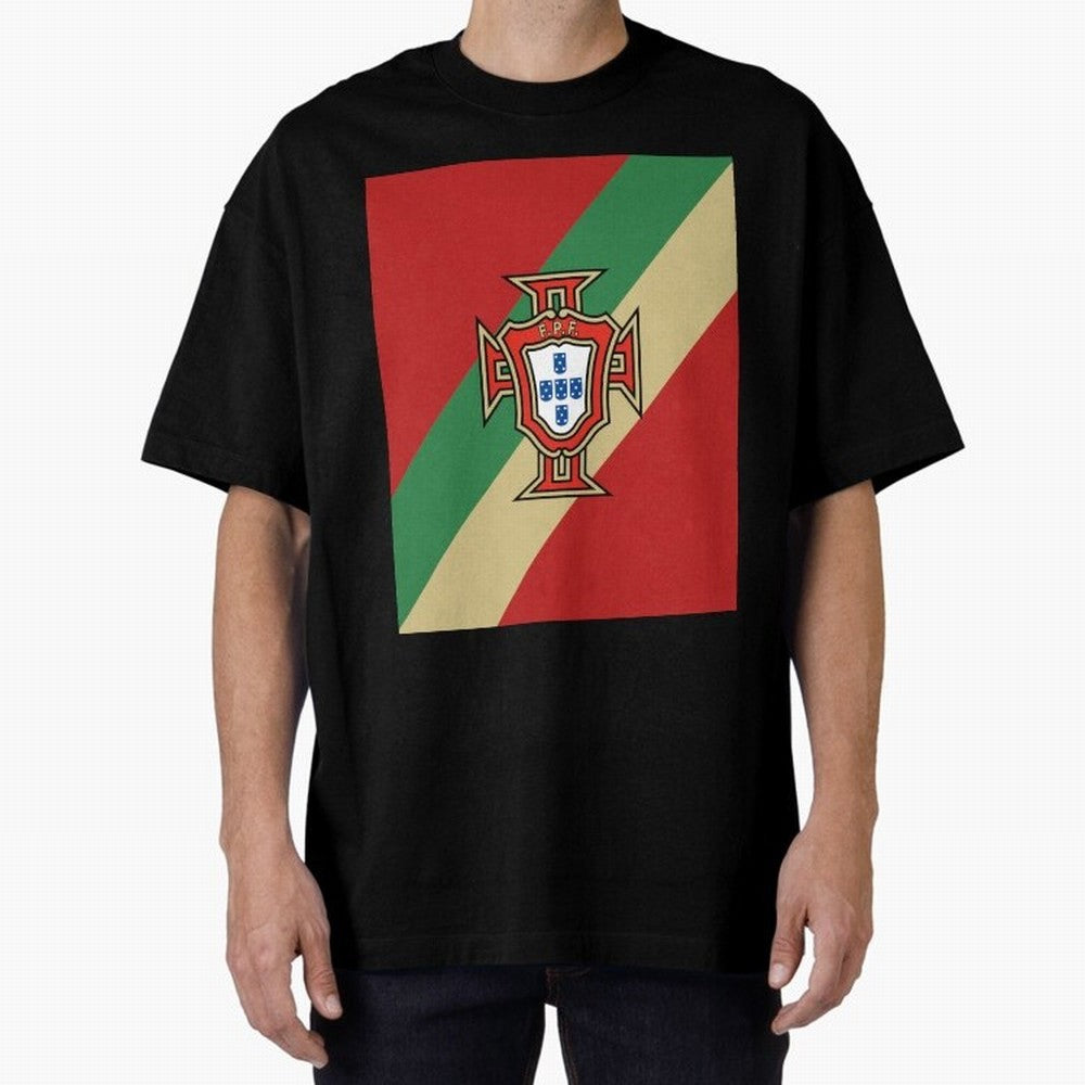 Portugal | 2026 World Cup Fan Apparel Oversized T-Shirt Carry Match Day Hype around FIFA World Cup 2026 Group Stage, Mbappe and Neymar, Brazil, Portugal and Argentina, Tournament Hype, Historic Matchups, Family Viewing Parties and Global Sports