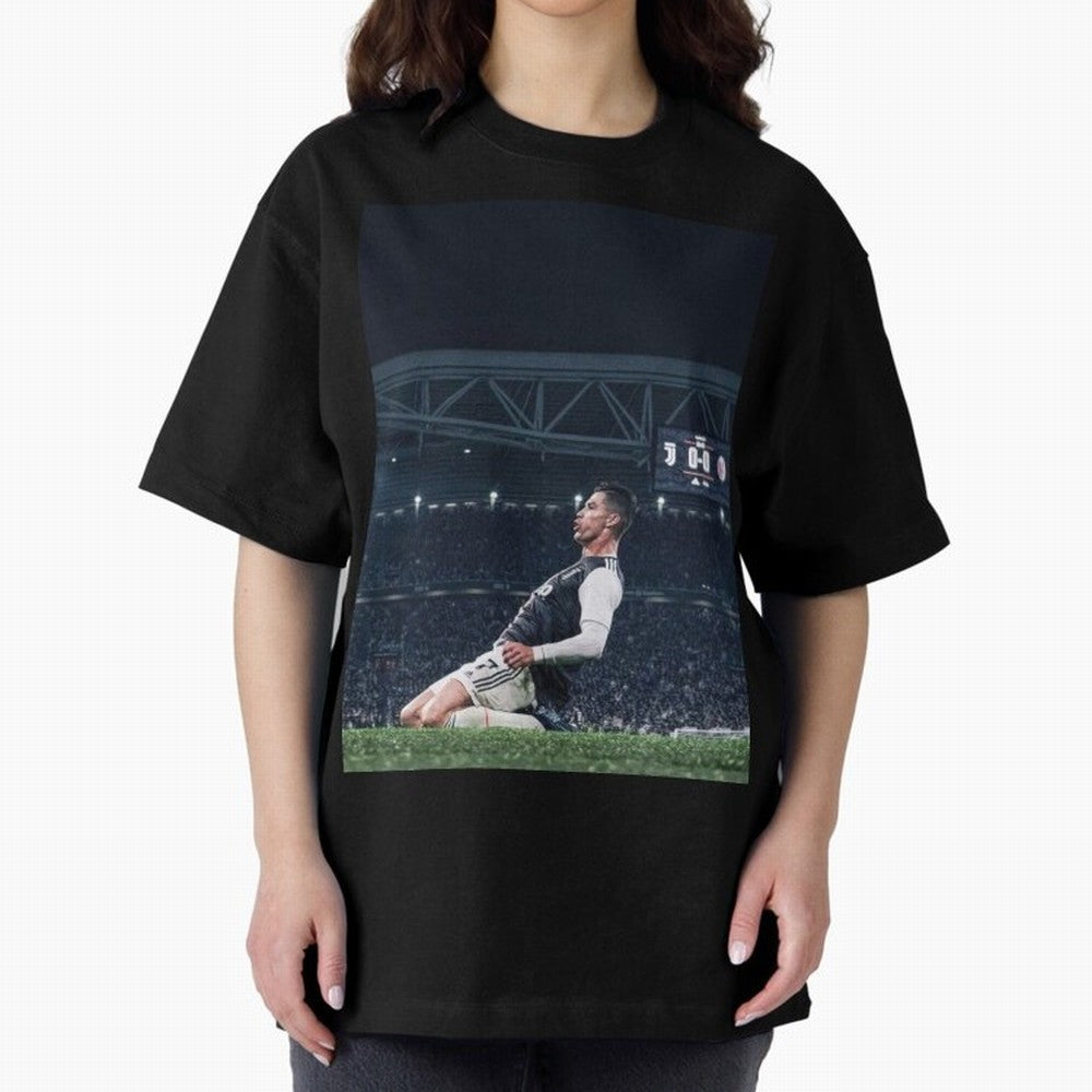 Wallpaper Cristiano Celebration Oversized T-Shirt Bring Champion Energy into the FIFA World Cup 2026 Journey through Messi Highlights, England, France and Netherlands Pride, Fan Favorite Moments, National Team Passion, Big Match Drama and Soccer