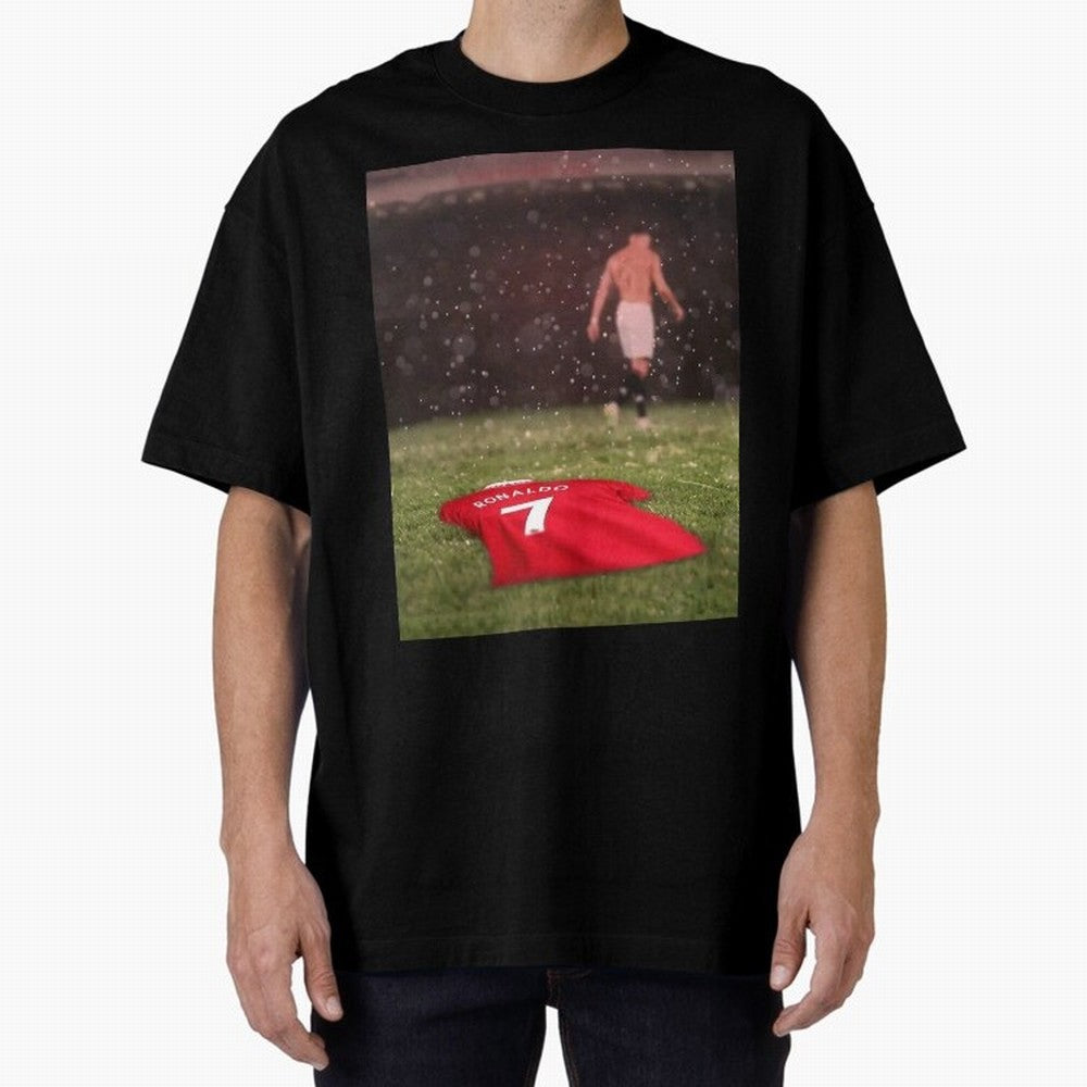 Cristiano Ronaldo Oversized T-Shirt Back the Journey through FIFA World Cup 2026 Group Stage Spirit, Made for Brazil, Cristiano Ronaldo, Sports Nostalgia, International Competition, Famous Players and Unforgettable Victories; Perfect for People Who