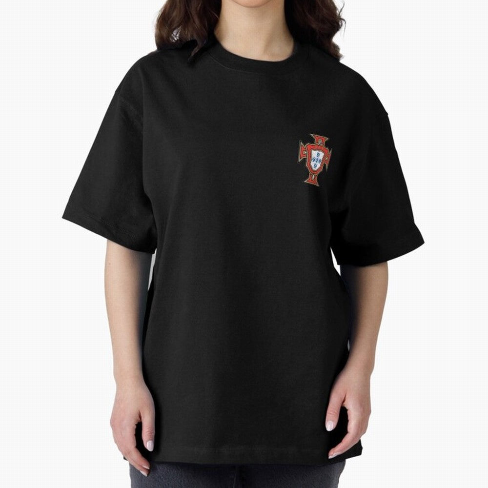 Portugal National Team - Oversized T-Shirt Keep the Match Day Mood of FIFA World Cup 2026 Group Stage Made for CR7 and Messi, Germany Energy, Champion Mindset, Group Stage Buzz, Knockout Tension and Passionate Fan Culture; Perfect for Supporters