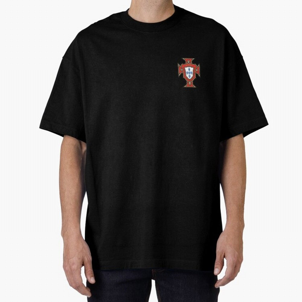 Portugal National Team - Oversized T-Shirt Keep the Match Day Mood of FIFA World Cup 2026 Group Stage Made for CR7 and Messi, Germany Energy, Champion Mindset, Group Stage Buzz, Knockout Tension and Passionate Fan Culture; Perfect for Supporters