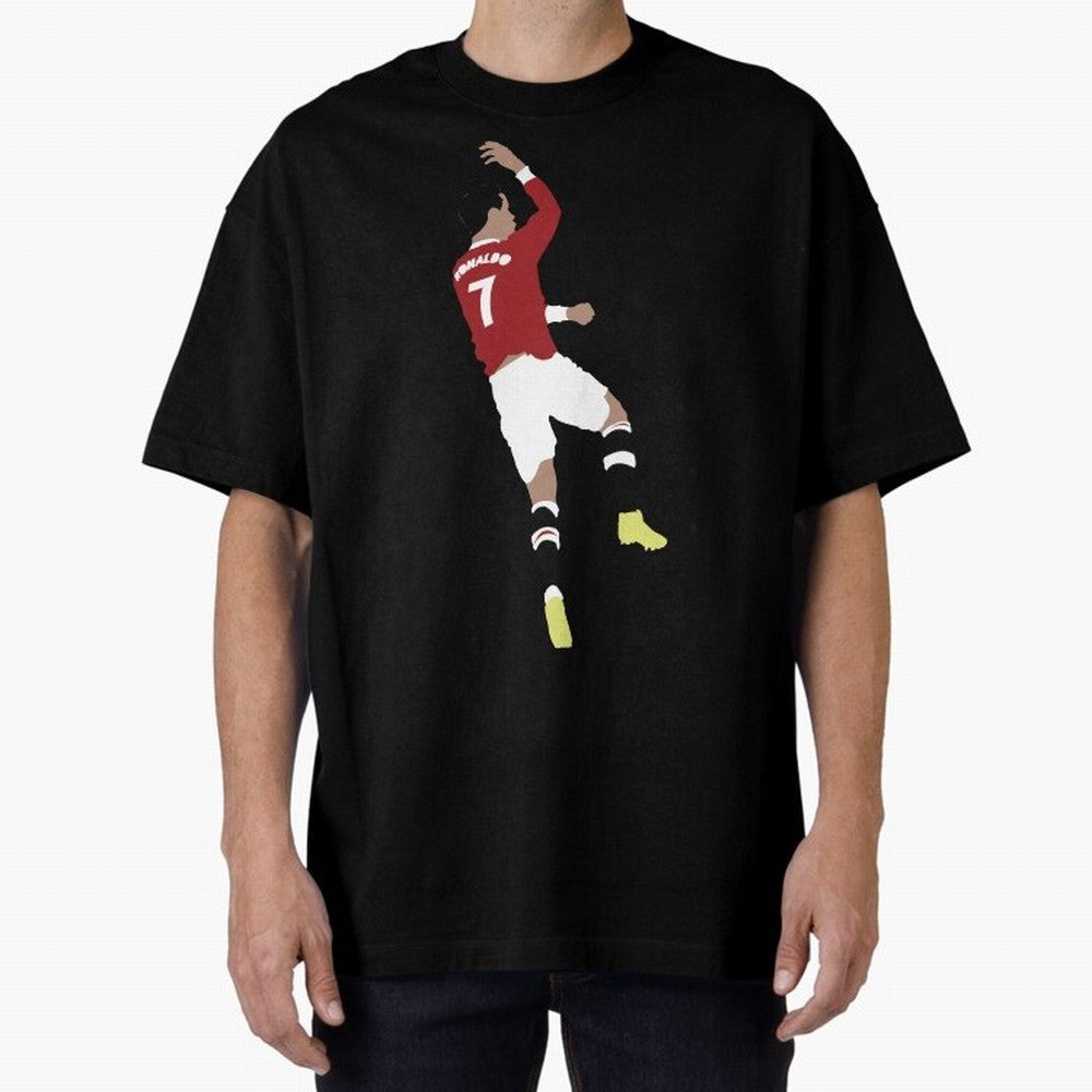 Cristiano Ronaldo Suuii - Design Oversized T-Shirt Celebrate Global Passion for FIFA World Cup 2026 Highlighting Haaland, Argentina, France and Brazil Energy, Match Day Excitement, Supporter Culture, Golden Goals and Global Football Passion; Made
