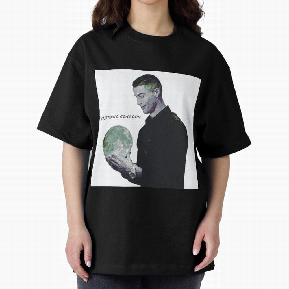 Cristiano Ronaldo art illustration. Cristiano Ronaldo sketch art Oversized T-Shirt Bring Legendary Rivalry Energy to FIFA World Cup 2026 Featuring Neymar, Haaland and Cristiano Ronaldo, Portugal Energy, Classic Soccer Heritage, Championship