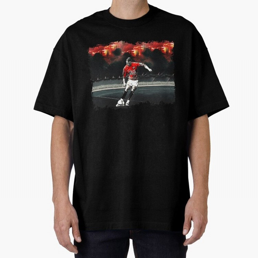 Cristiano Ronaldo 2008 Shoot 8K Oversized T-Shirt Feel the Trophy Chase of the FIFA World Cup 2026 Group Stage Journey through Messi Highlights, Brazil Pride, Game Day Rituals, Football Legends, Country Pride and the Road to the Final; Perfect for