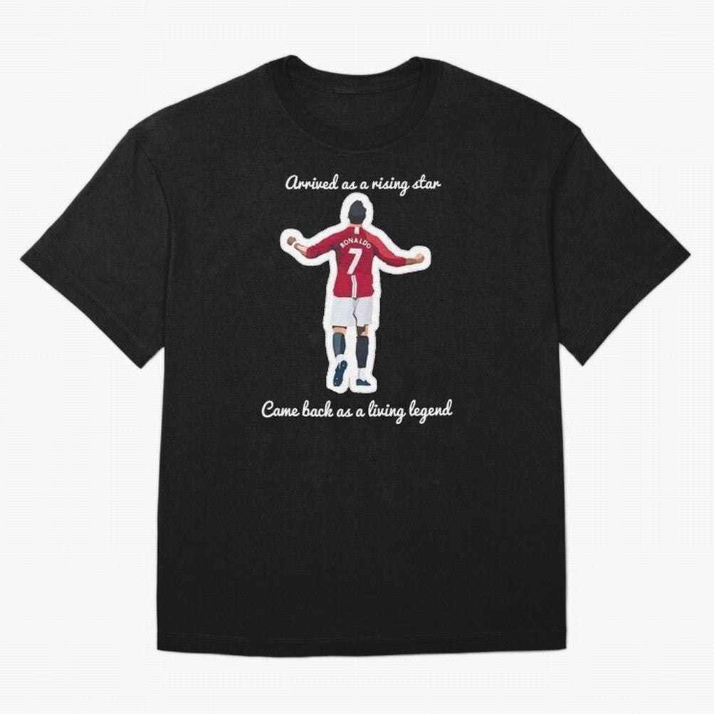 Cristiano Ronaldo Manchester United Siu Siuuu MUFC Oversized T-Shirt Bring Champion Energy into Global Football Passion for FIFA World Cup 2026, Connected to Haaland and Mbappe, Netherlands, Stadium Chants, National Pride, Trophy Dreams and