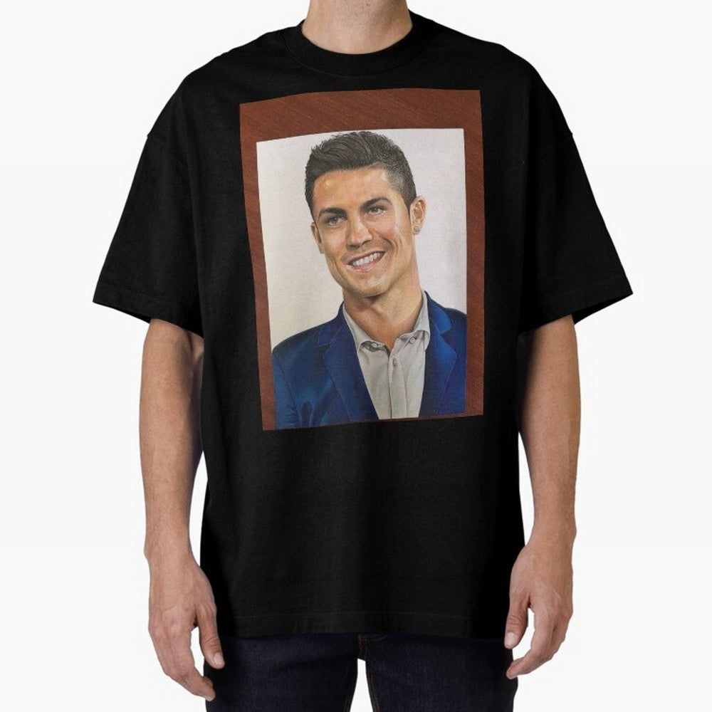 cristiano ronaldo Oversized T-Shirt Get Ready for the FIFA World Cup 2026 Group Stage Journey through Mbappe Highlights, Brazil, Portugal and Argentina Pride, Classic Soccer Heritage, Championship Pressure, Fan Loyalty and International Pride;