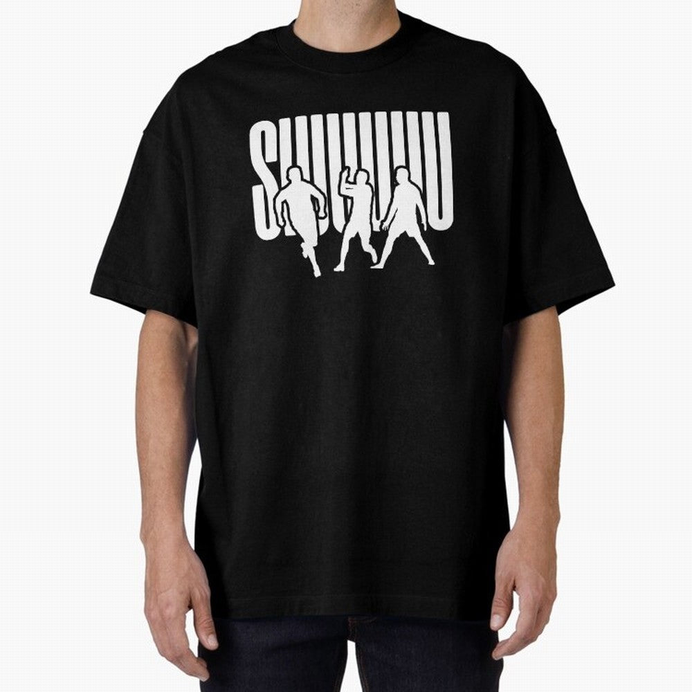 Siuuu Cristiano ronaldo suiii Oversized T-Shirt Celebrate the Stars of the FIFA World Cup 2026 Group Stage Journey through Neymar Highlights, France Pride, Football Festival Excitement, Trophy Ambitions, Country Rivalries and Star Player Buzz;