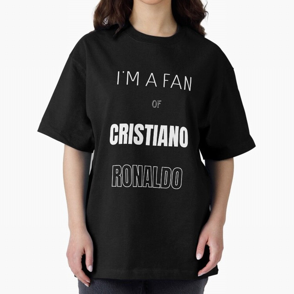 Cristiano Ronaldo T-shirt Oversized T-Shirt Bring Trophy Dreams to Global Football Passion for FIFA World Cup 2026 Group Stage, Driven by Cristiano Ronaldo, France and Portugal, Soccer Culture, Superstar Moments, National Team Dreams and