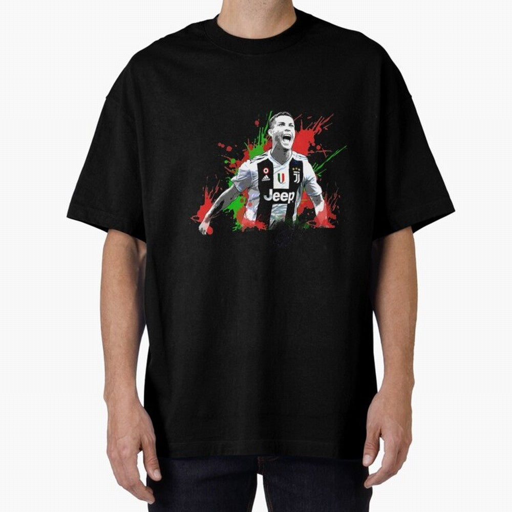 Cristiano Ronaldo Cristiano Ronaldo Oversized T-Shirt Carry National Pride through FIFA World Cup 2026 USA Canada Mexico for Fans of CR7 and Brazil, Portugal and Argentina, Bringing Match Day Excitement, Supporter Culture, Golden Goals and Global