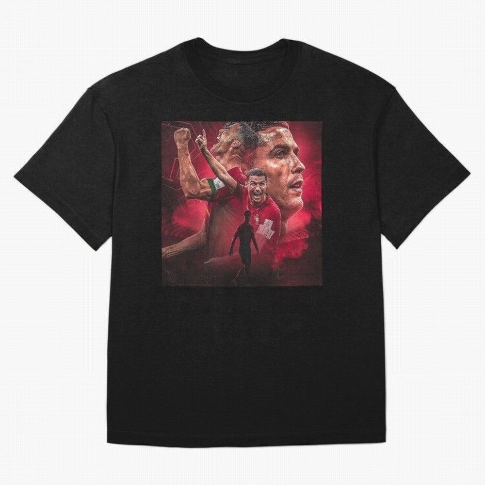 Cristiano Ronaldo - CR 7 Celebration Oversized T-Shirt Fuel the Hype around the FIFA World Cup 2026 Group Stage Journey through Cristiano Ronaldo Highlights, Germany Pride, Supporter Pride, Iconic Celebrations, Legendary Names and Global Match Day