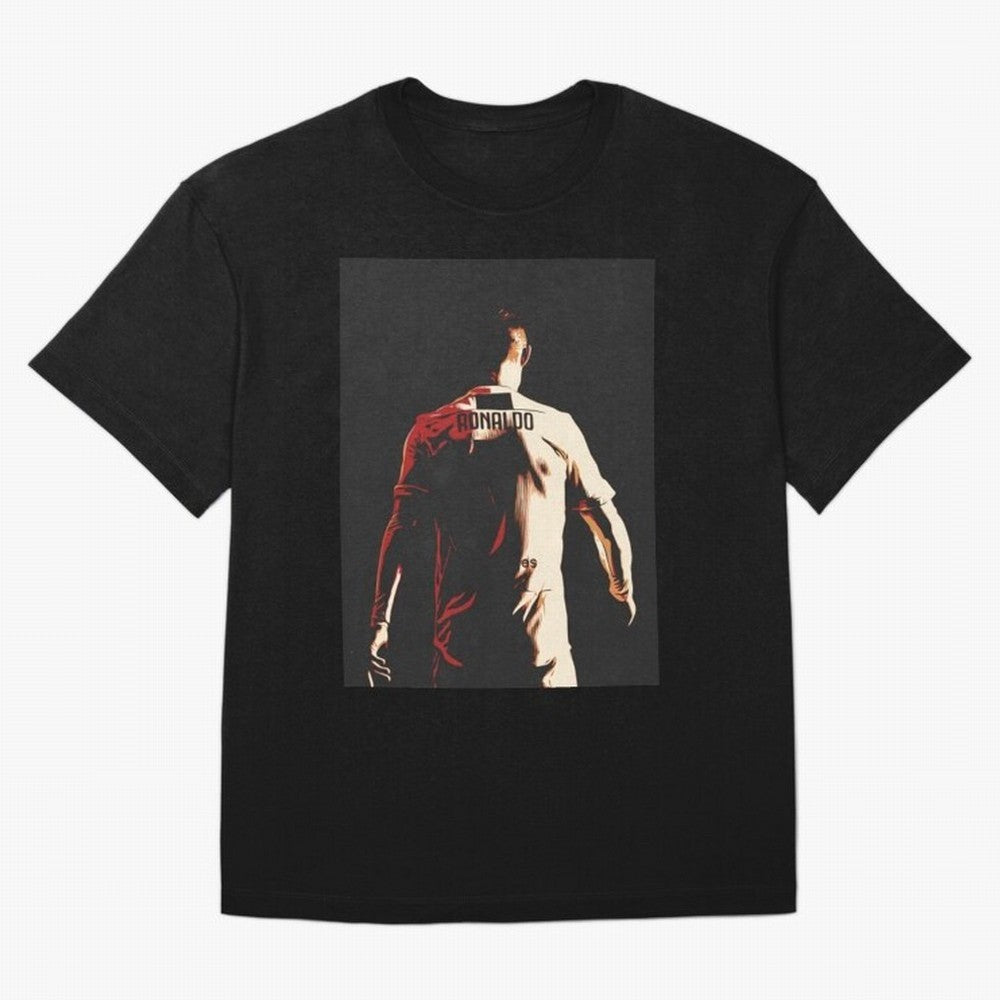 Cristiano Ronaldo Cristiano Ronaldo Juventus Oversized T-Shirt Celebrate Unforgettable Nights in FIFA World Cup 2026 Group Stage Celebrating Haaland, Netherlands Energy, Football History, Final Match Energy, Crowd Noise and Once in a Lifetime