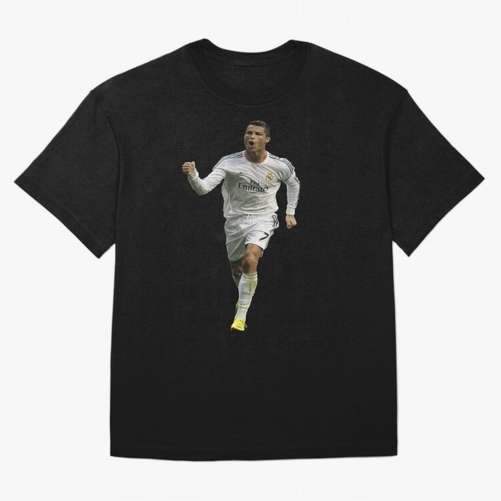Cristiano Cool Sticker Oversized T-Shirt Show Up for the Glory of FIFA World Cup 2026 for Fans of Messi and Cristiano Ronaldo and Brazil, Portugal and Argentina, Bringing Football Passion, Legendary Performances, Festival Vibes and Supporter