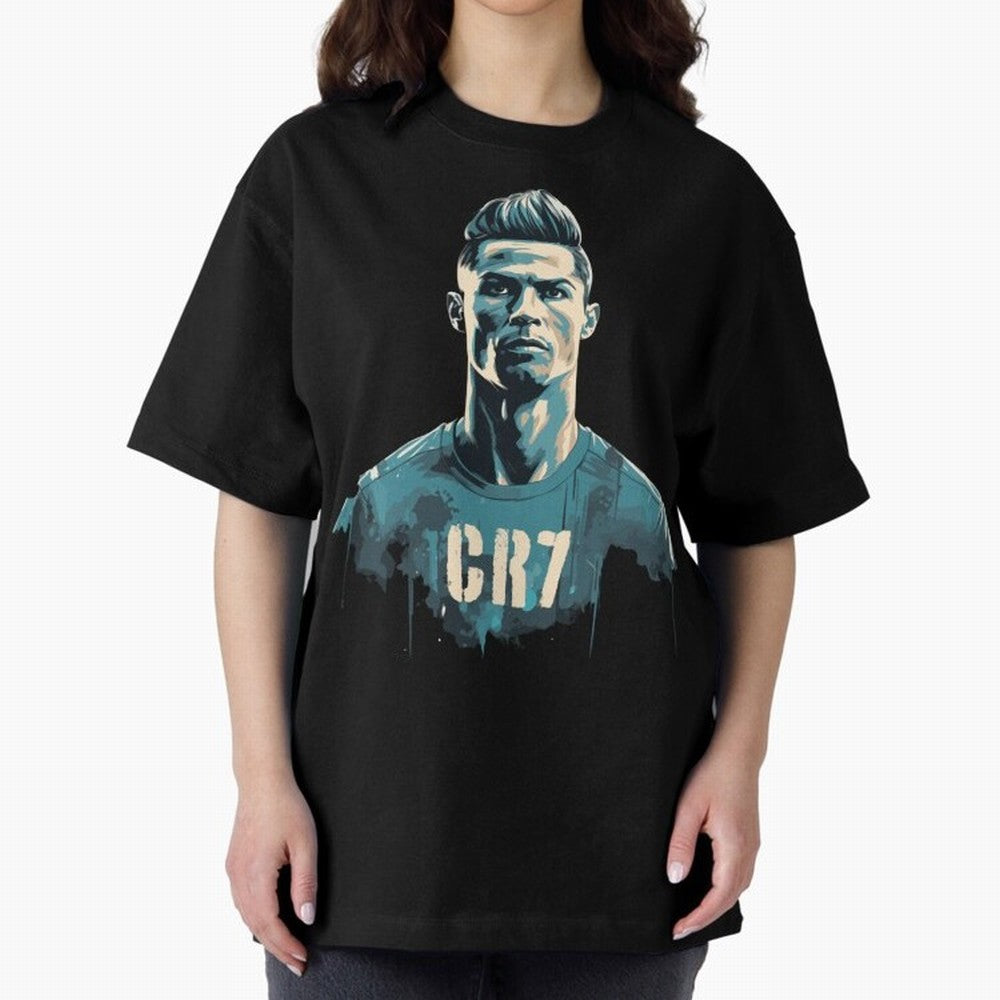 CR7 Oversized T-Shirt Refresh Match Day Hype around FIFA World Cup 2026, CR7, Argentina and Brazil, Stadium Memories, Football Loyalty, International Chants and Championship Tradition; Built for Supporters Chasing Trophy Dreams, Final Match