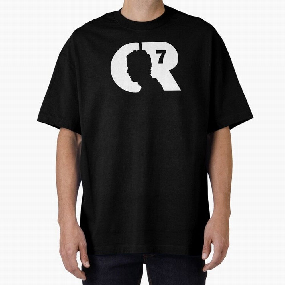 Cr7 Cristiano Ronaldo 7 Oversized T-Shirt Celebrate Fan Favorites in Global Football Passion for FIFA World Cup 2026 USA Canada Mexico, Driven by Cristiano Ronaldo, Haaland and CR7, Argentina, France and Brazil, Retro Football Energy, Iconic