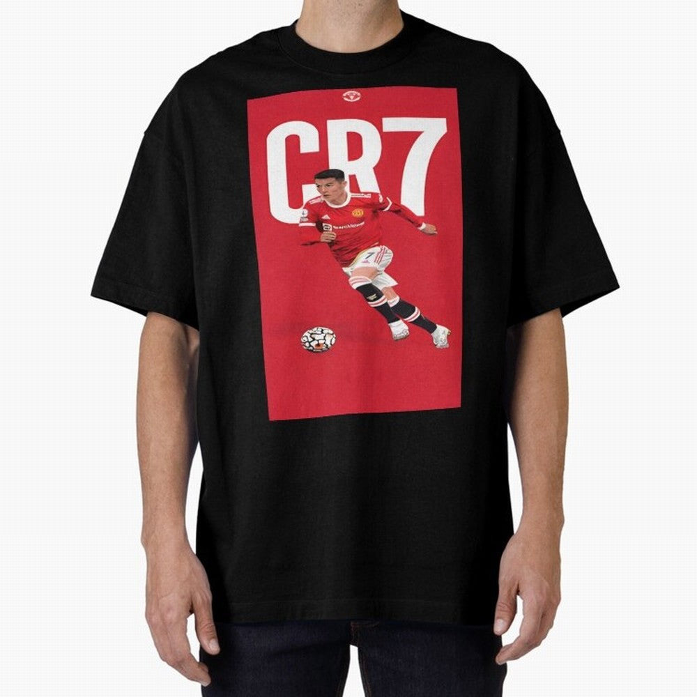 Cr7 Oversized T-Shirt Celebrate the Next Chapter of FIFA World Cup 2026 for Fans of Haaland and Mbappe and France and Portugal, Bringing Champion Mindset, Group Stage Buzz, Knockout Tension and Passionate Fan Culture; Great for Supporters Who Love