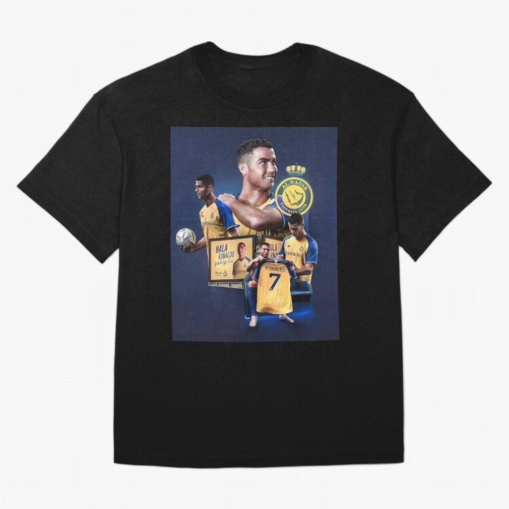 Art Cristiano Ronaldo Wallpaper Oversized T-Shirt Back Your Heroes with FIFA World Cup 2026 Group Stage for Fans of Messi and Cristiano Ronaldo and England and Germany, Bringing Vintage Soccer Flavor, Modern Football Stars, National Flags and Final
