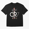 CR7 Oversized T-Shirt Make Every Kick Count in Global Football Passion for FIFA World Cup 2026, Filled with Mbappe and Neymar, Portugal, Spain and Germany, Global Supporter Spirit, Legendary Goals, National Colors and Tournament Celebration; Ideal