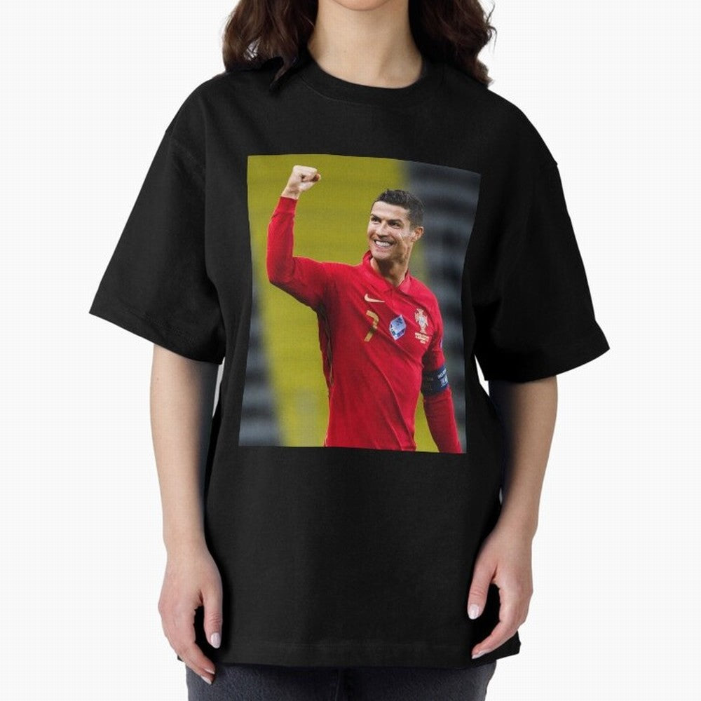 Cr7 | Cristiano Ronaldo | Portugal Oversized T-Shirt Create Match Day Hype around FIFA World Cup 2026 Group Stage, Neymar, Brazil, Portugal and Argentina, Retro Football Energy, Iconic Rivalries, Trophy Chase Drama and Stadium Atmosphere; Ideal for