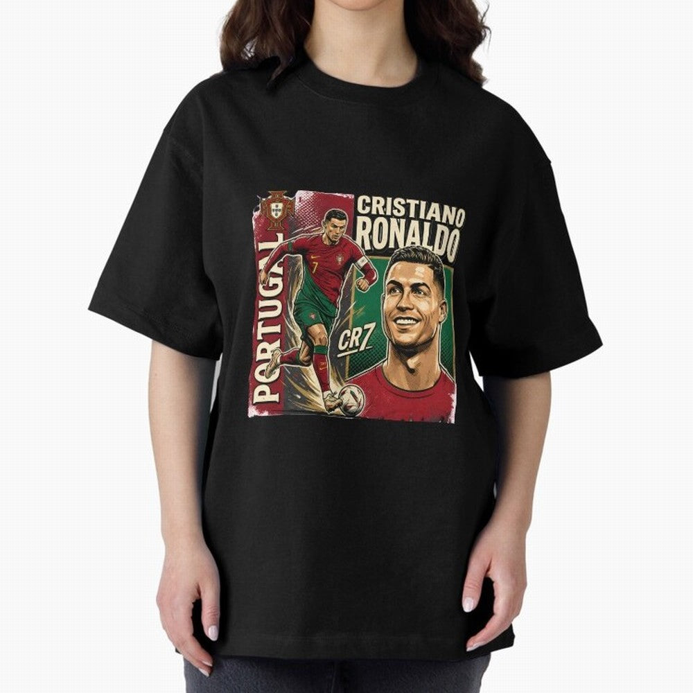 Ronaldo Portugal Vintage Oversized T-Shirt Turn Football Passion into the FIFA World Cup 2026 Journey through Cristiano Ronaldo, Haaland and CR7 Highlights, Argentina and Brazil Pride, Tournament Hype, Historic Matchups, Family Viewing Parties and