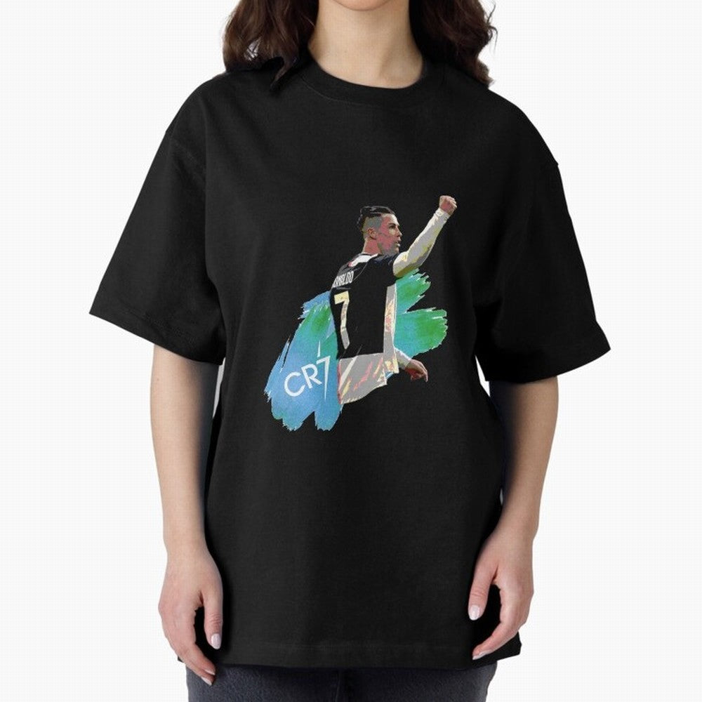 Cristiano Ronaldo Oversized T-Shirt Celebrate Every Goal in FIFA World Cup 2026 Built around Cristiano Ronaldo, England, France and Netherlands Energy, Fan Favorite Moments, National Team Passion, Big Match Drama and Soccer History; Perfect for