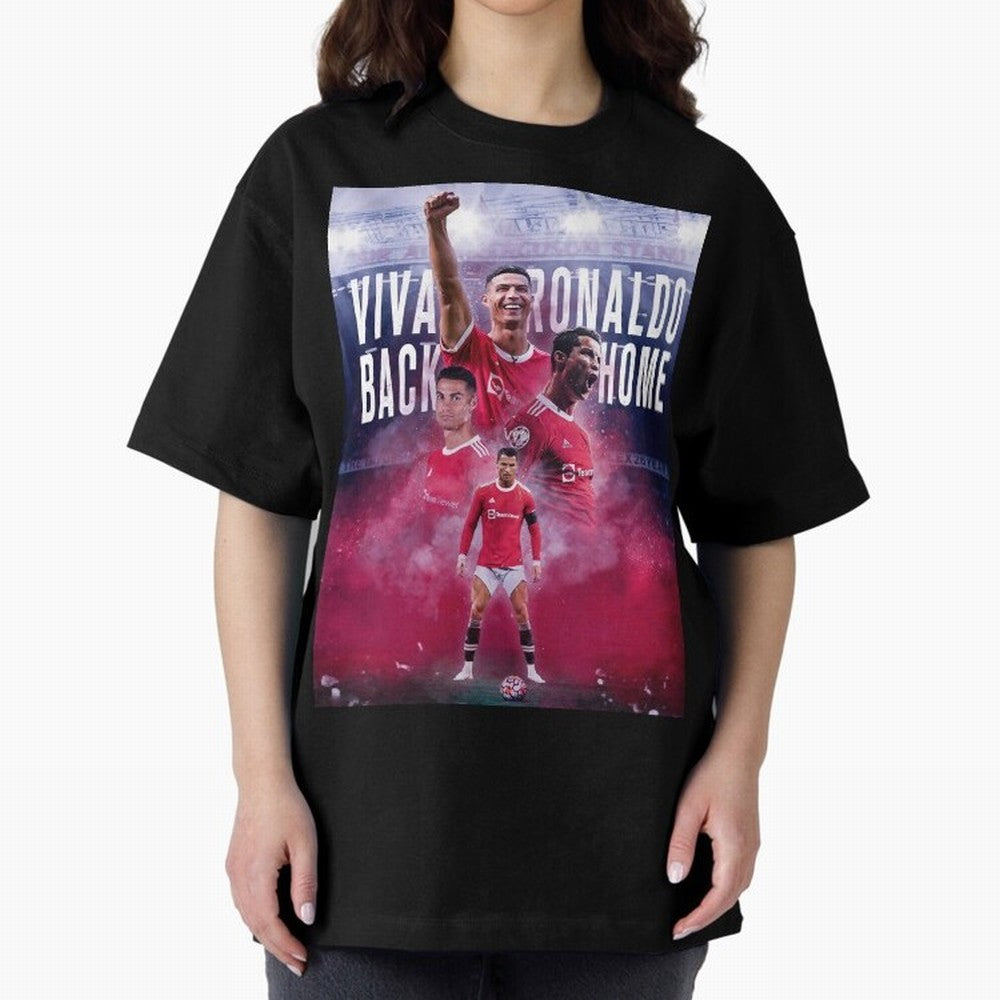 Cristiano Ronaldo Cr7 The Legend Of Manchester United , Ronaldo Gifts, Ronaldo Best Selling , Ronald Oversized T-Shirt Celebrate Rivalries and Pride in FIFA World Cup 2026 USA Canada Mexico Spirit, Featuring Brazil, CR7, Fan Favorite Moments,