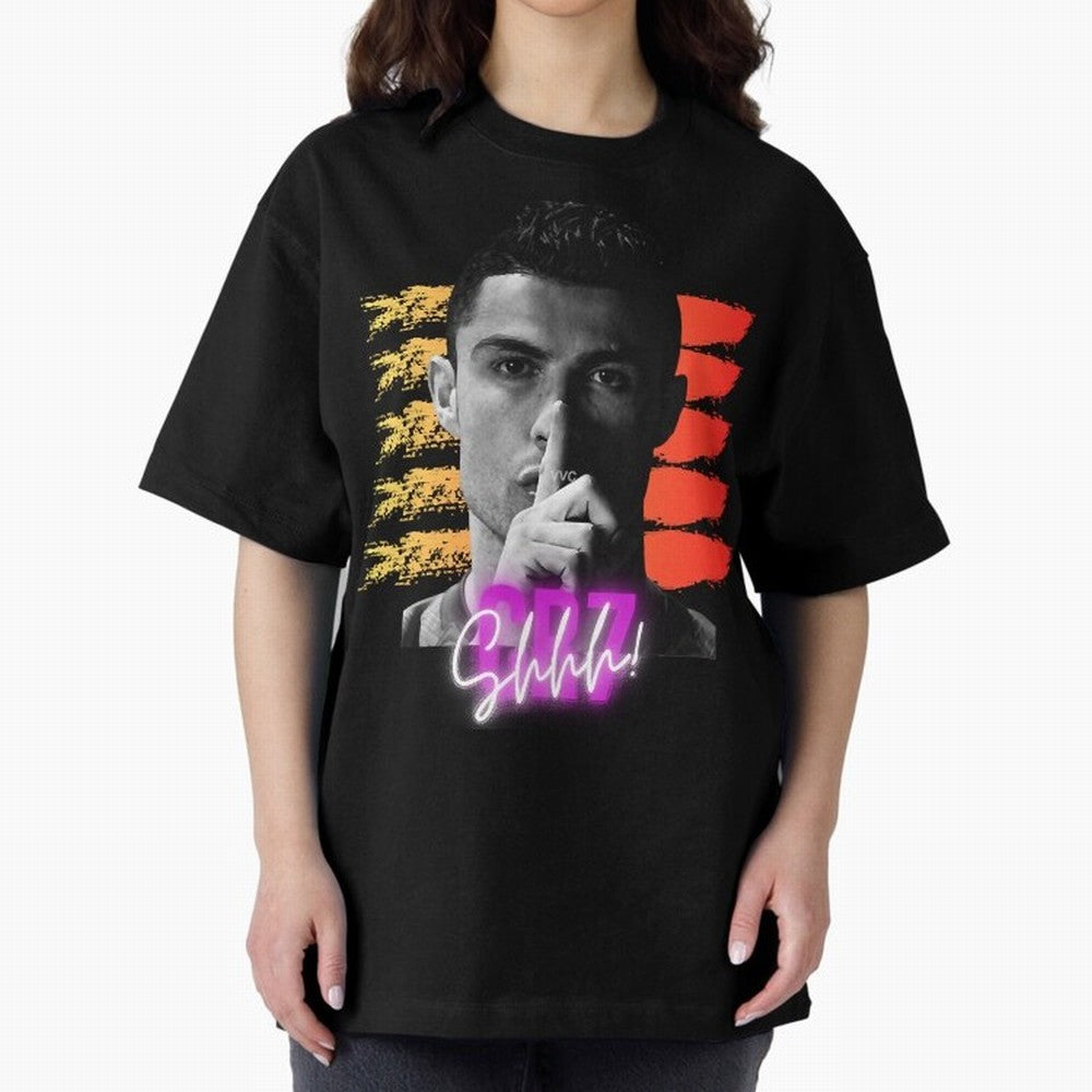 Cristiano Ronaldo cr7 portugal Oversized T-Shirt Stand Out with Spirit from Match Day Hype around FIFA World Cup 2026 USA Canada Mexico, CR7 and Messi, Argentina, Tournament Hype, Historic Matchups, Family Viewing Parties and Global Sports Pride;