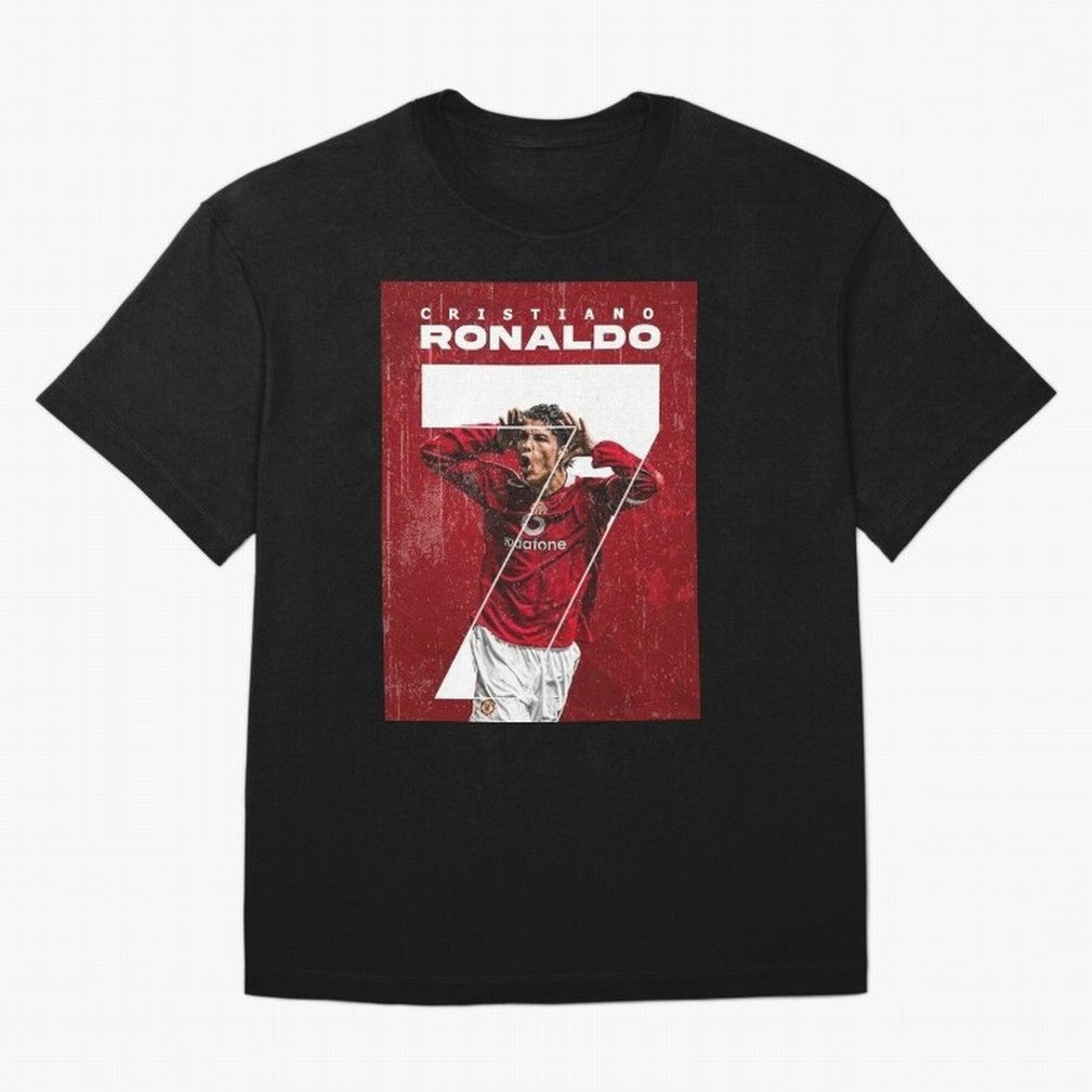 Cristiano Ronaldo Oversized T-Shirt Relive Match Day Hype around FIFA World Cup 2026 Group Stage, CR7 and Messi, Portugal, Goal Celebration Energy, Supporter Heritage, Football Icons and Worldwide Tournament Joy; Perfect for Supporters Who Want
