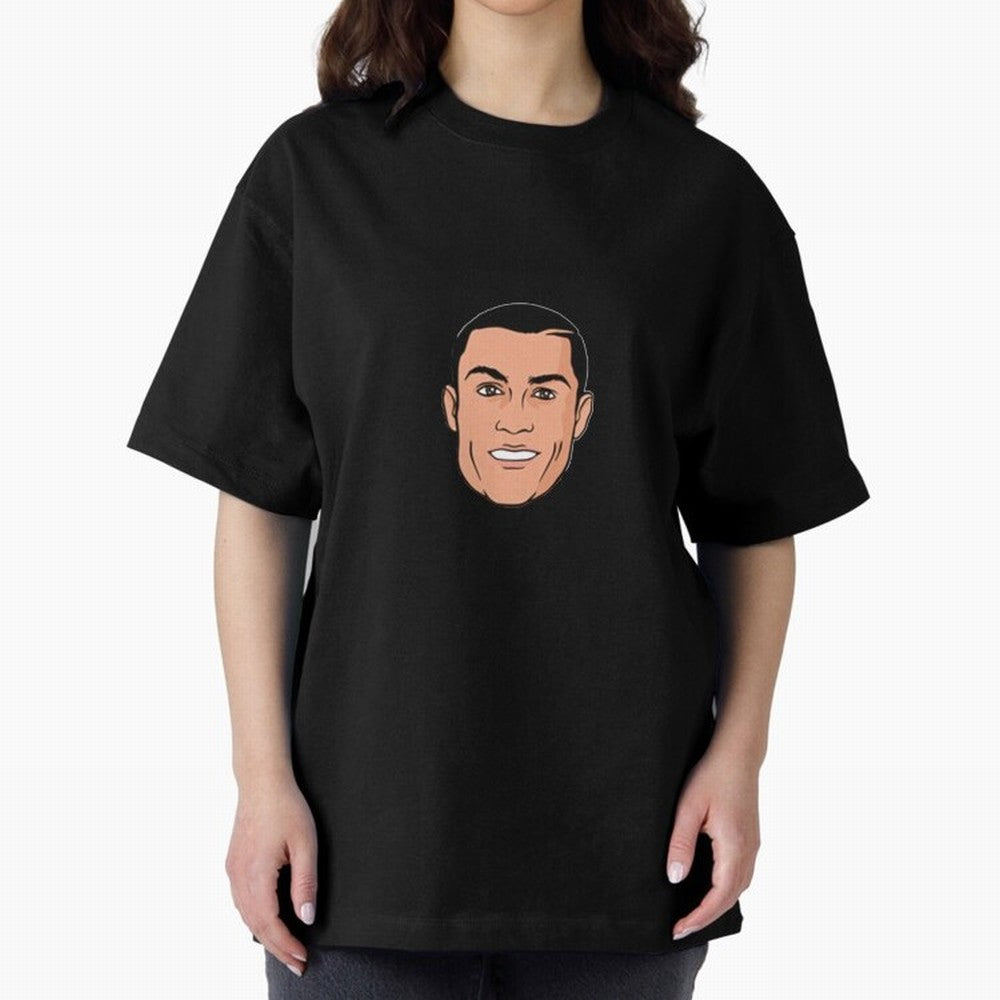 CR7 , Cristiano Ronaldo fan-art Oversized T-Shirt Turn Football Passion into Global Football Passion for FIFA World Cup 2026 USA Canada Mexico, Built around Messi, Neymar and Mbappe, Portugal, Spain and Germany, Championship Spirit, Famous Goals,