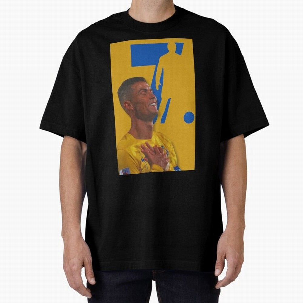 Cristiano ronaldo Oversized T-Shirt Turn Up for FIFA World Cup 2026 USA Canada Mexico Spirit, Built around France, Haaland, Champion Mindset, Group Stage Buzz, Knockout Tension and Passionate Fan Culture; Perfect for Fans, Collectors, Family