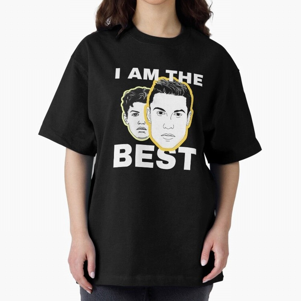 Cristiano Ronaldo - I Am The Best. Oversized T-Shirt Keep Football History Alive during Global Football Passion for FIFA World Cup 2026, Built around Cristiano Ronaldo, France, Football Passion, Legendary Performances, Festival Vibes and Supporter