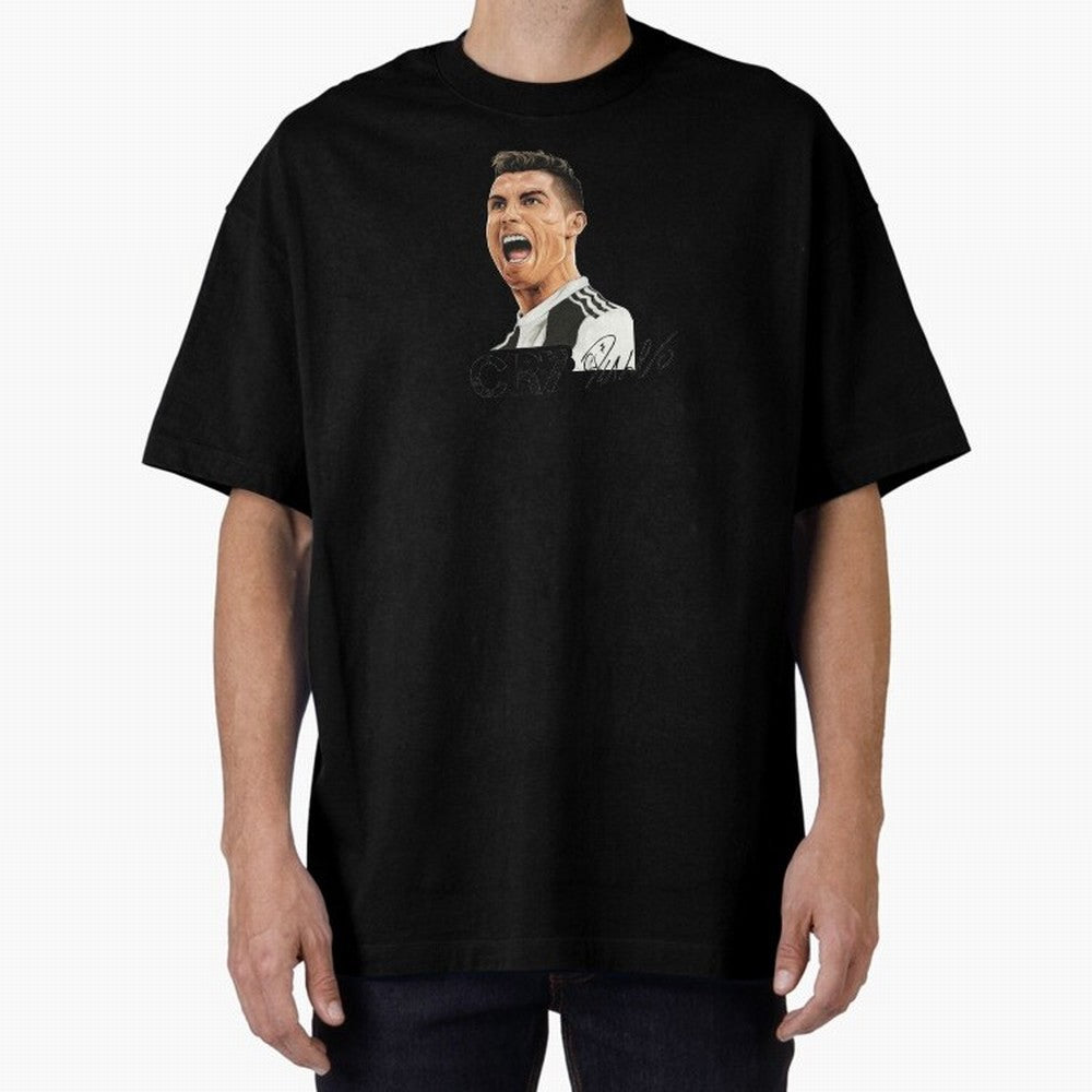 Cr7 Cristiano Ronaldo 7 Oversized T-Shirt Build FIFA World Cup 2026 Group Stage for Fans of Cristiano Ronaldo and England and Germany, Bringing Vintage Soccer Flavor, Modern Football Stars, National Flags and Final Night Emotion; Built for