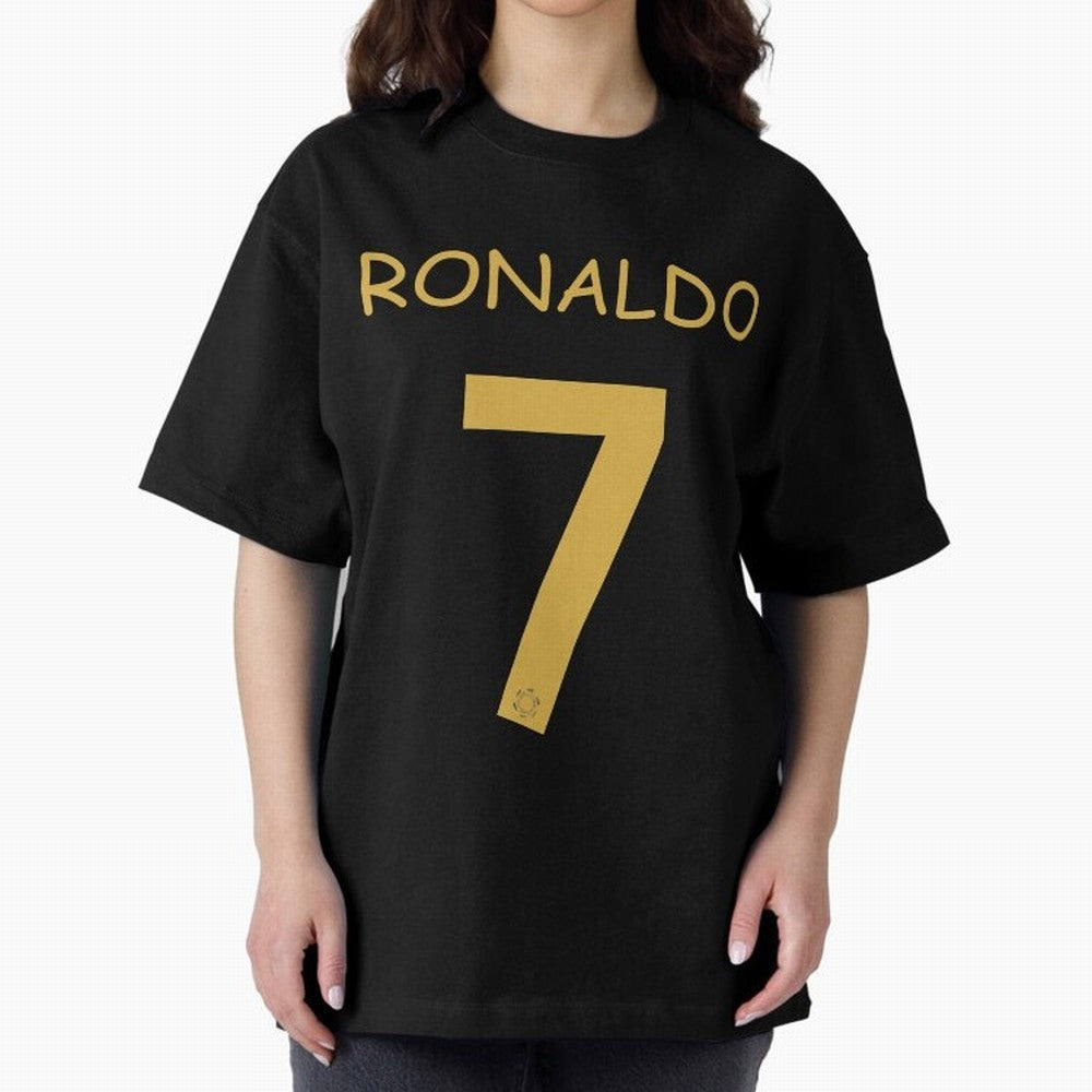 Cristiano Ronaldo shirt - al nassr 2023 Oversized T-Shirt Experience the Global Stage of FIFA World Cup 2026 USA Canada Mexico Spirit, Filled with England and Germany, Messi, Neymar and Mbappe, Match Day Excitement, Supporter Culture, Golden Goals