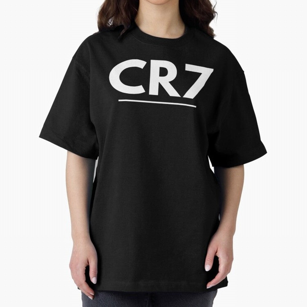 CR7 Oversized T-Shirt Show Up for the Glory of Global Football Passion for FIFA World Cup 2026, Highlighting CR7 and Messi, Netherlands, Vintage Soccer Flavor, Modern Football Stars, National Flags and Final Night Emotion; Built for Supporters