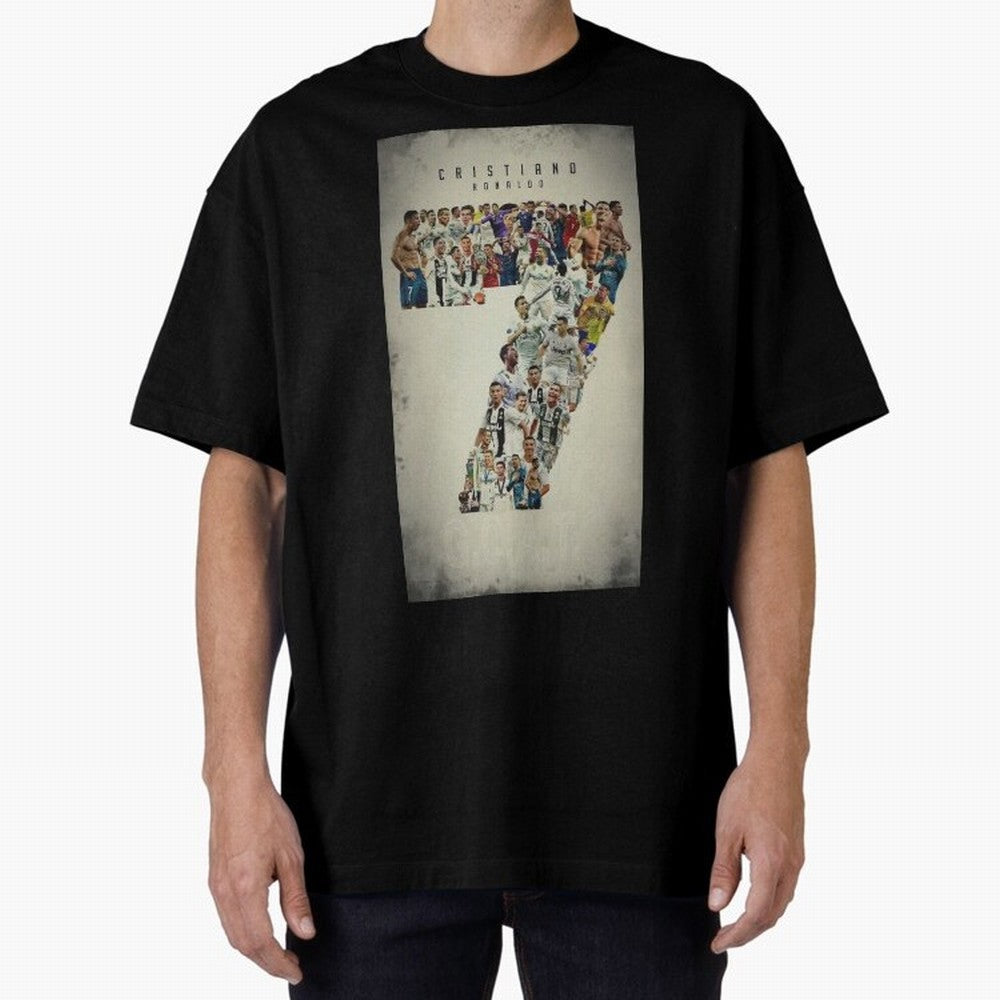Cristiano Ronaldo Oversized T-Shirt Follow the Road to FIFA World Cup 2026 Group Stage Centered on Mbappe, England, France and Netherlands Energy, Tournament Hype, Historic Matchups, Family Viewing Parties and Global Sports Pride; Built for